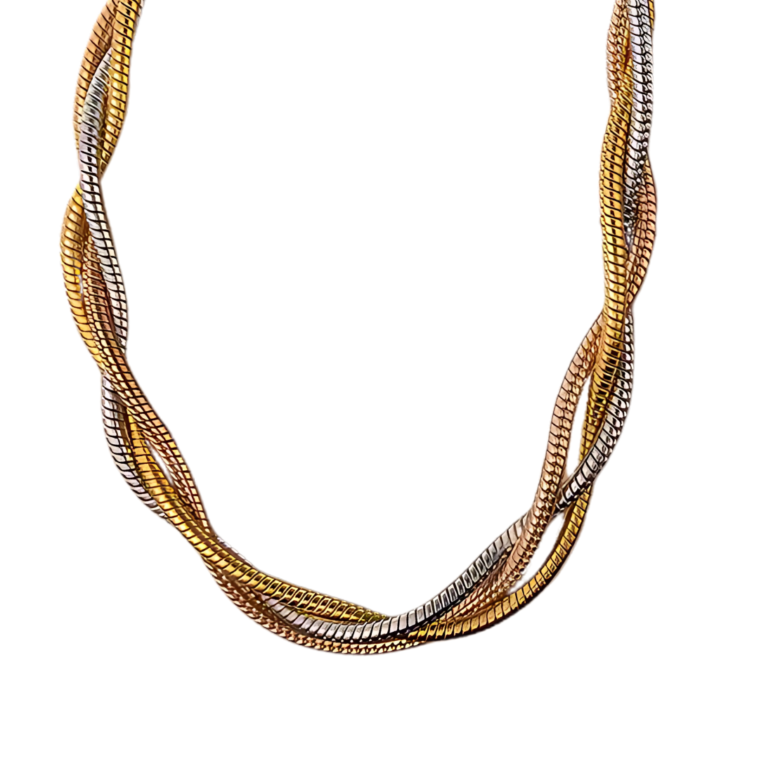 Trinity Gold Necklace